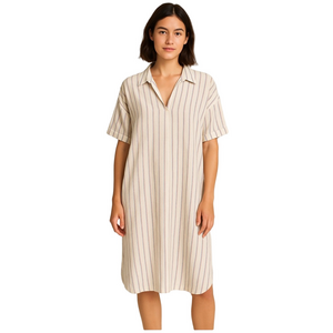 Nordstrom Rack Oversized Shirt Dress Size XL Linen Blend